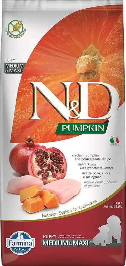 N&D Pumpkin Medium And Maxi
