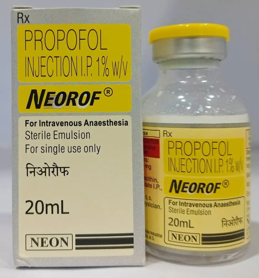 Inj neorof 20ml (propofol)