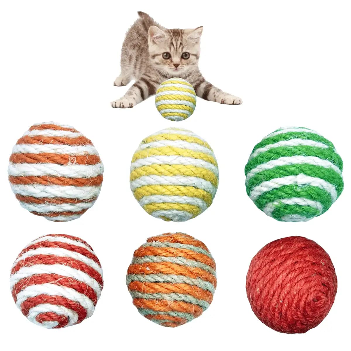 Cat Scarching Ball