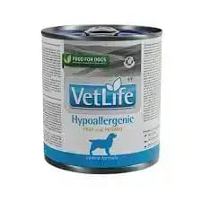 Vet Life Dog Hypoallergenic Fish & Potato Wet Food – Buy pet supplies online India at Dr. Venky's Pet Store