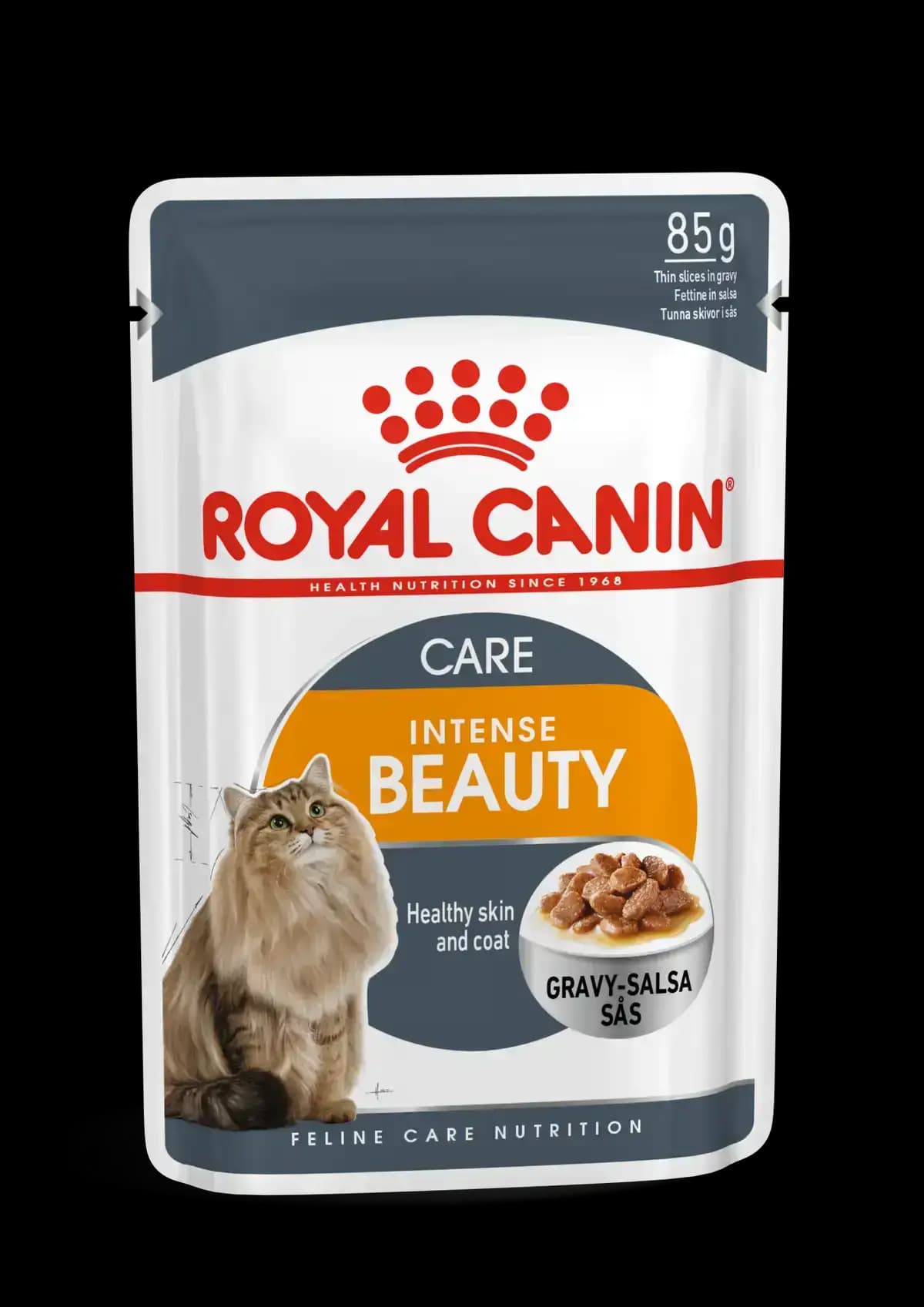 Royal Canin Intense Beauty Gravy – Buy pet supplies online India at Dr. Venky's Pet Store