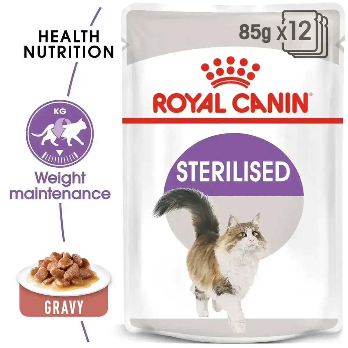 Royal Canin Cat Sterilised Gravy – Buy pet supplies online India at Dr. Venky's Pet Store